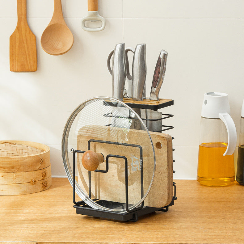 3design cutting board knife stand