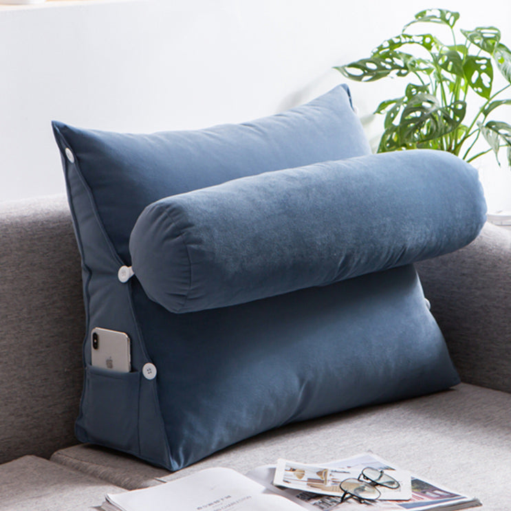 8color velvet multi backrest cushion