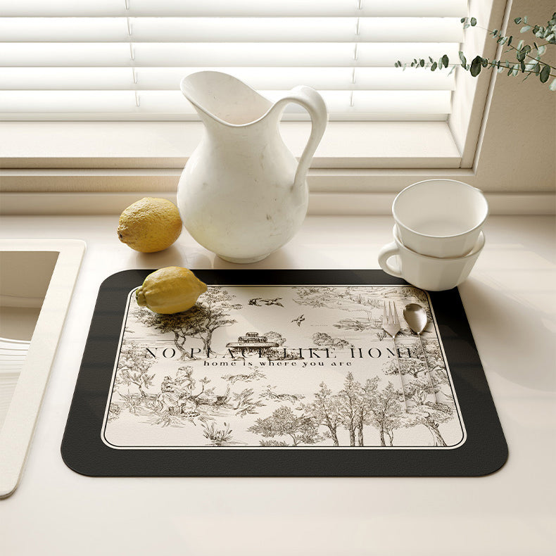 3design nature sink mat
