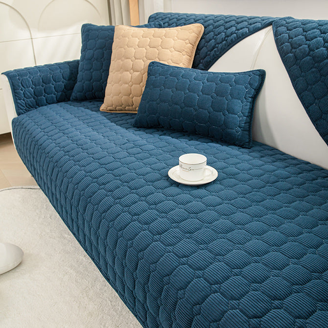 6color corduroy quilting sofa cover