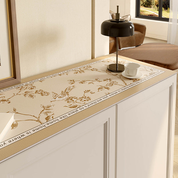south wood beige shelf mat