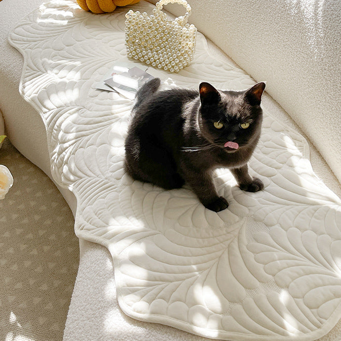 3color leaf stitch sofa cover