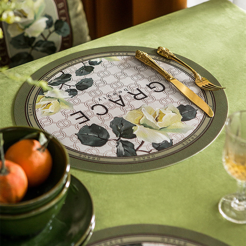 3design luxury logo place mat