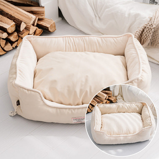 2color enclosure cushion bed