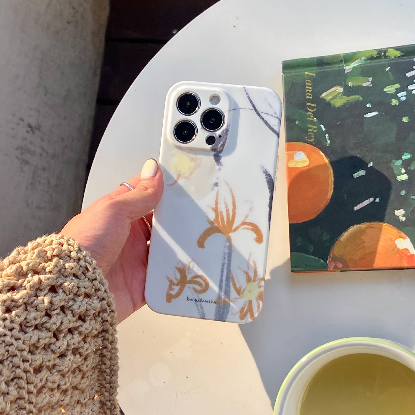 Japanese flower pattern iPhonecase