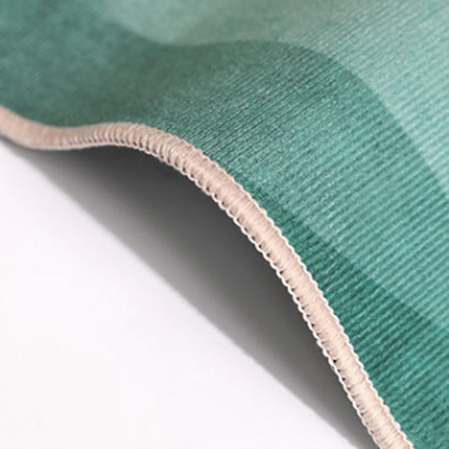 8design blue & green square carpet