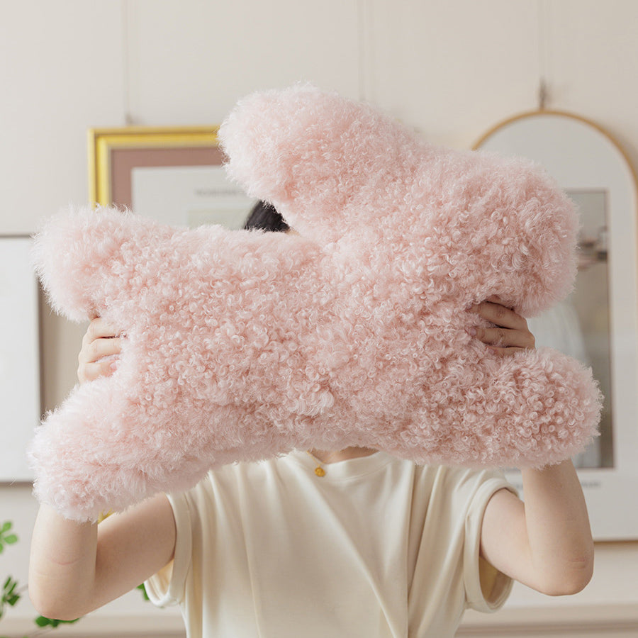 4color forest rabbit cushion