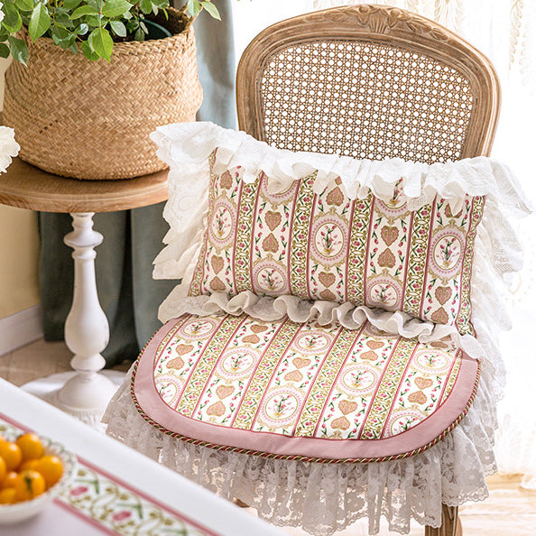 8design pink lovely tulip cushion