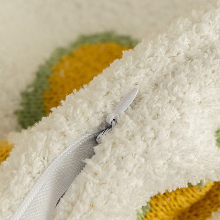 4design fruit knit cushion