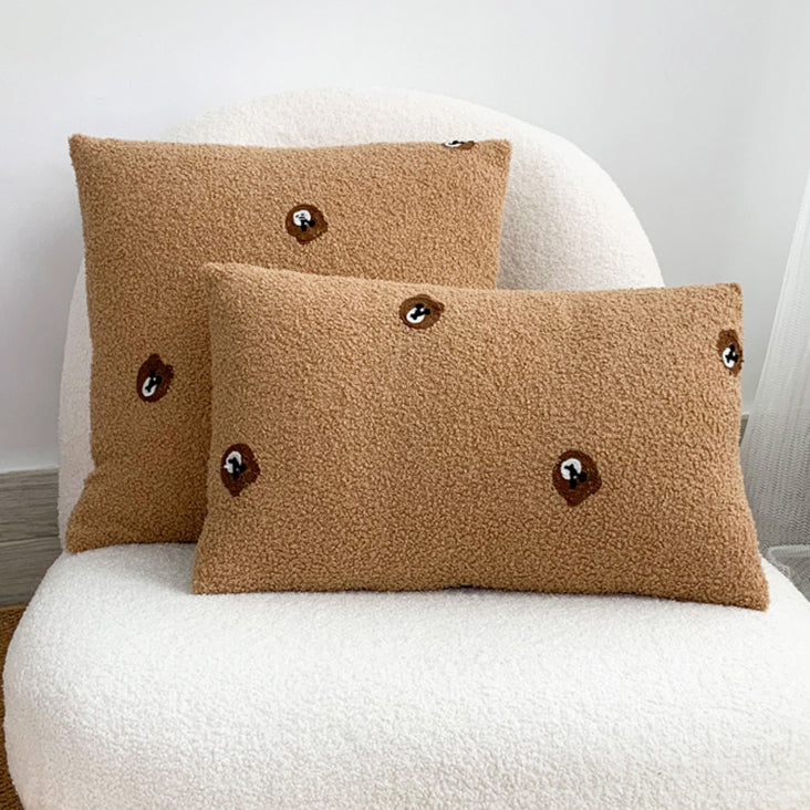 4design mini embroidery towel cushion