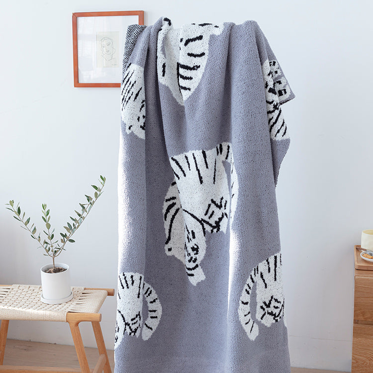 【再入荷】3color cute tiger blanket