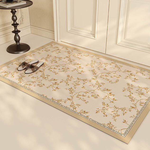 south wood beige door mat