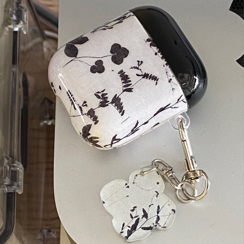 botanical shadow Airpods case