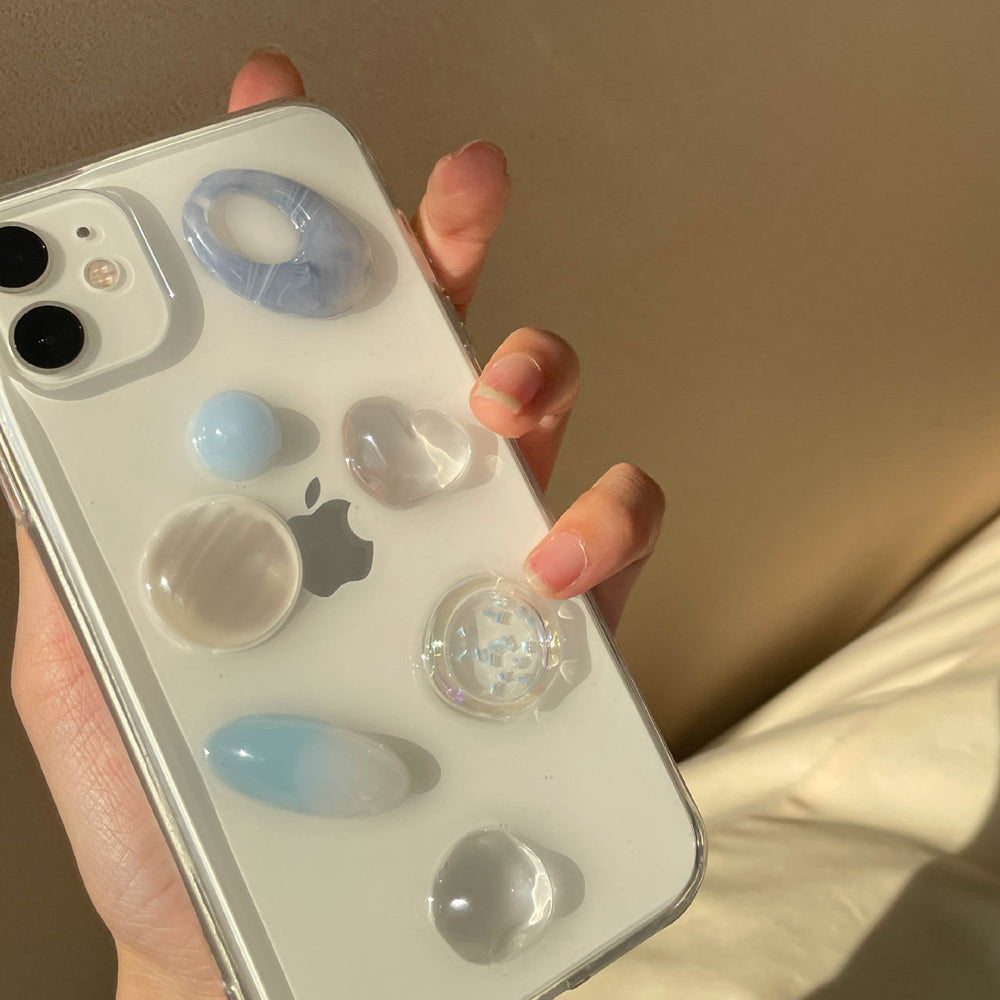 clear blue stone iPhonecase