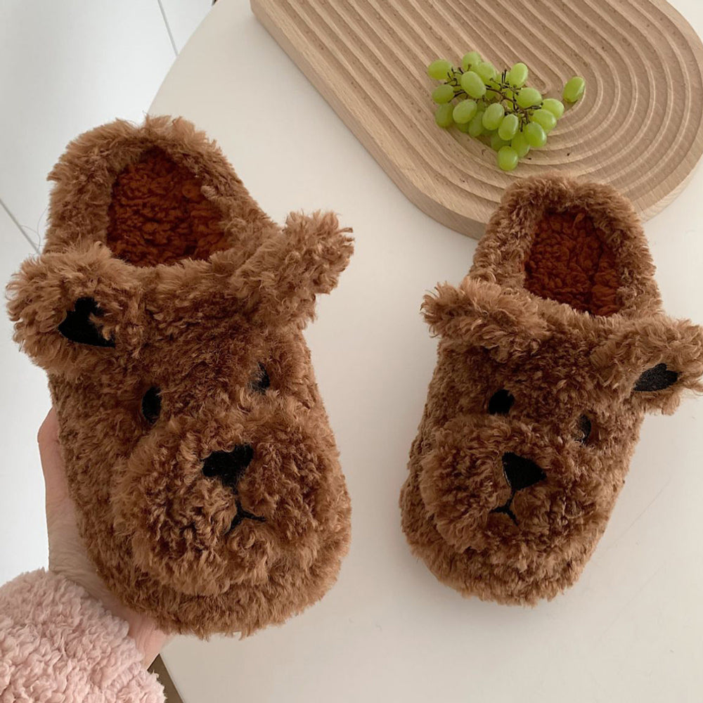 3color far bear roomshoes