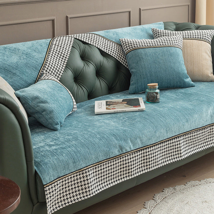 6color accent houndstooth sofa cover
