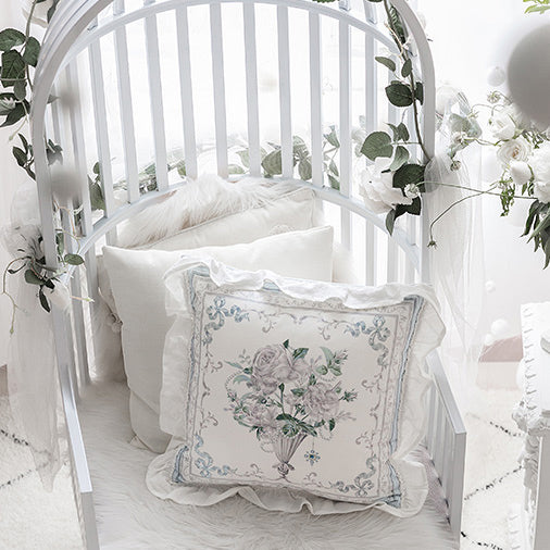 4design crystal blue cushion