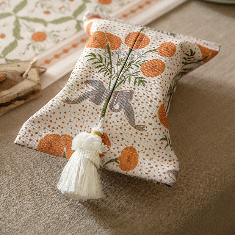 orange margarita tissue case