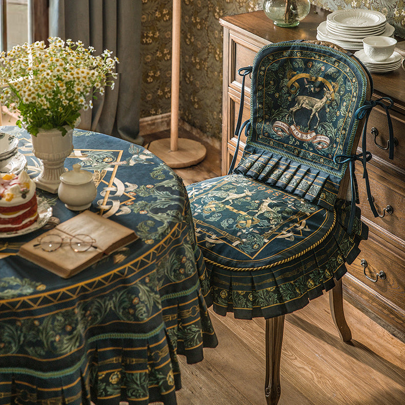 dark forest chair cover & cushion