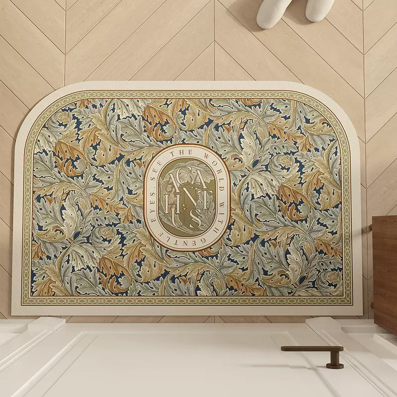 acanthus luxury door mat