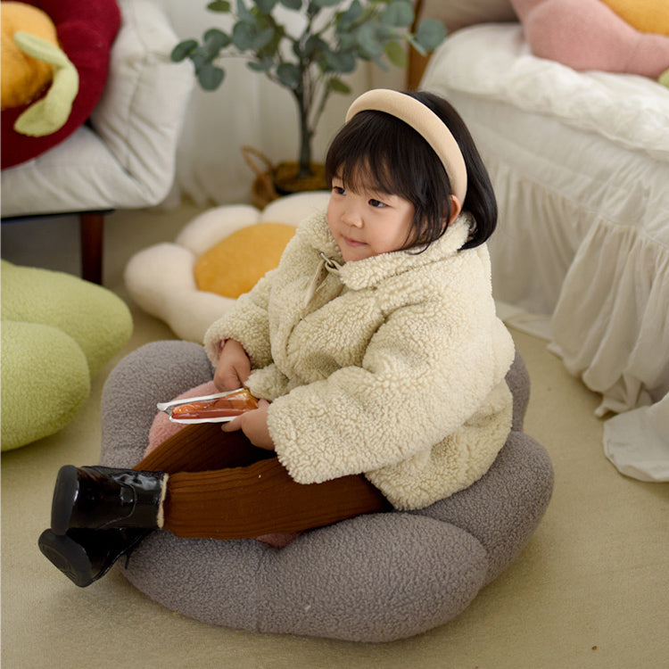 2design 5color big flower cushion