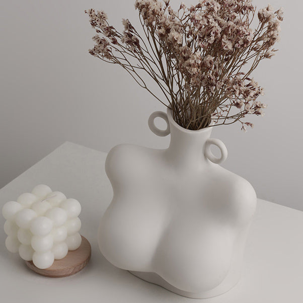 3type woman body vase