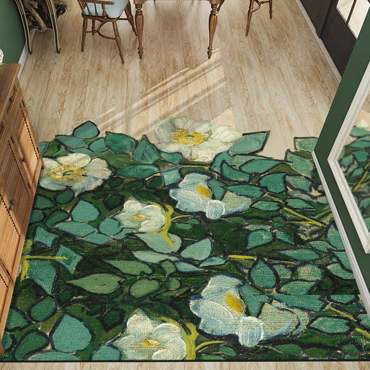 5design 2type flower oil art mat