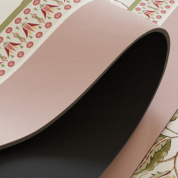 pink like a dream flower bath mat