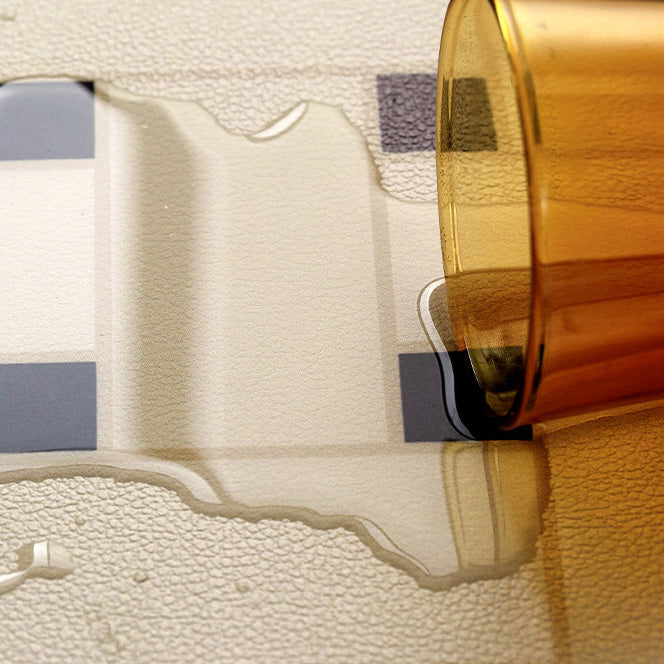 2design brown retro tile square table mat