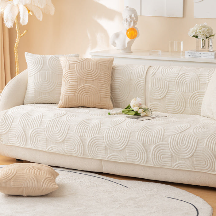 3color arch stitch sofa cover