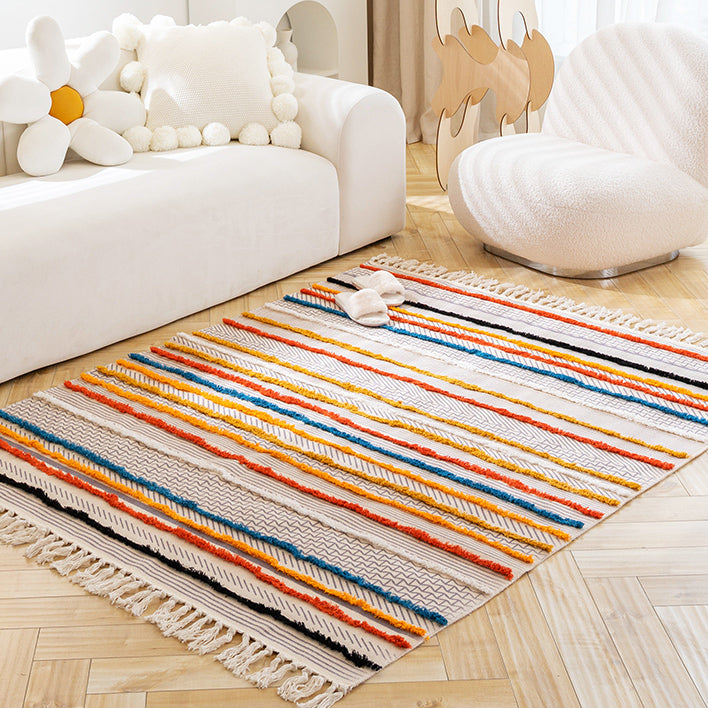 13design ethnic fringe mat