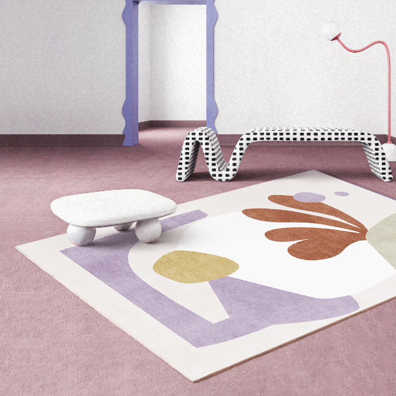 4design purple bubble carpet