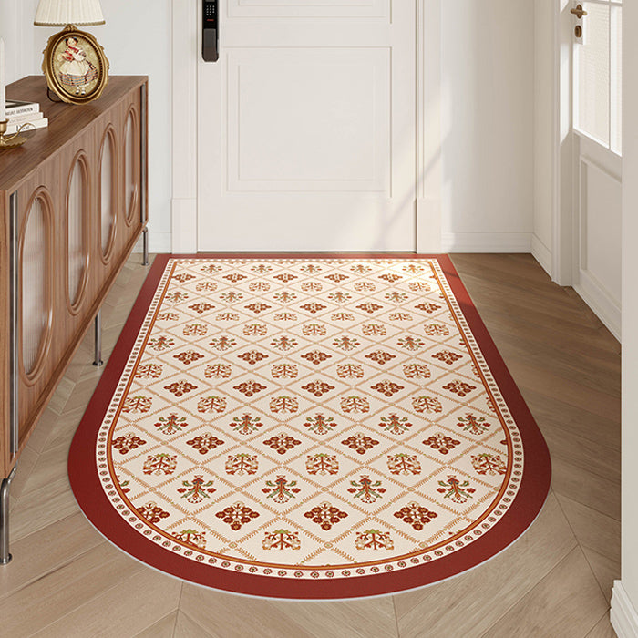 3design nordic flower door mat