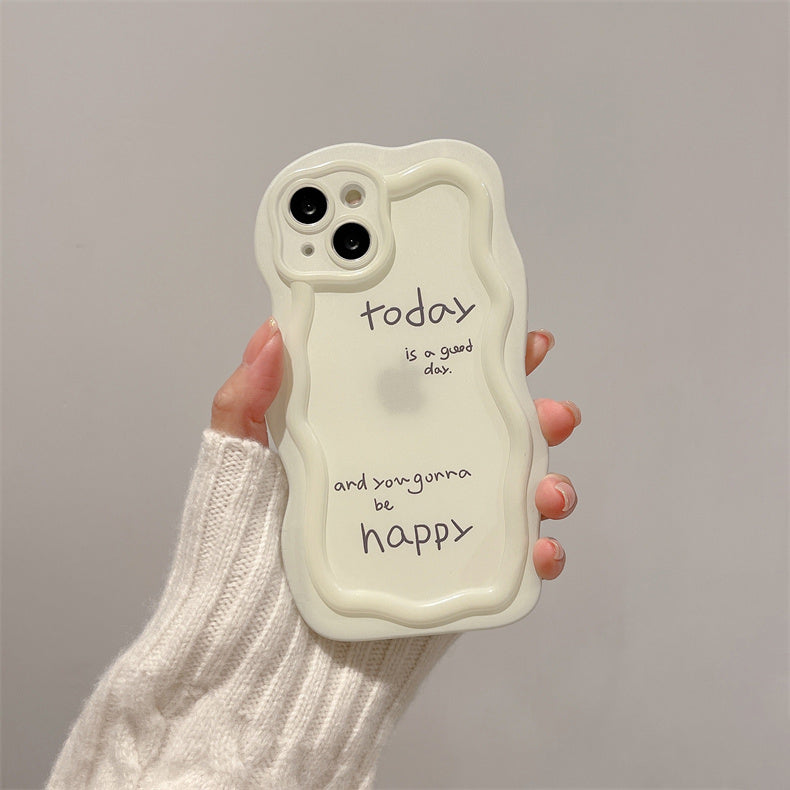 handwriting logo iPhone case