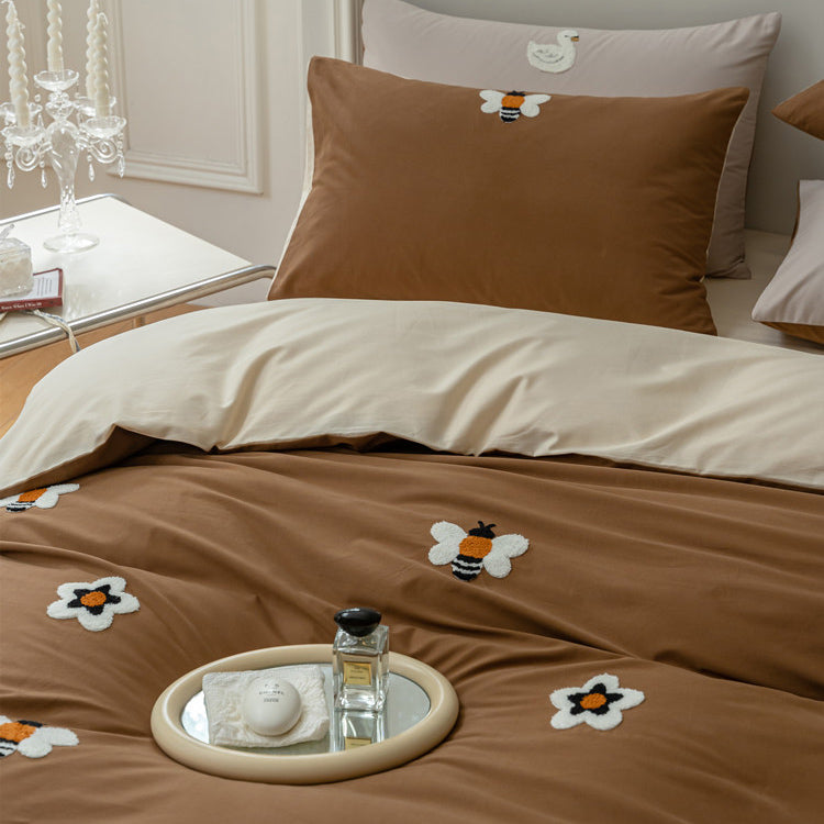 5design boa embroidery bedlinen set