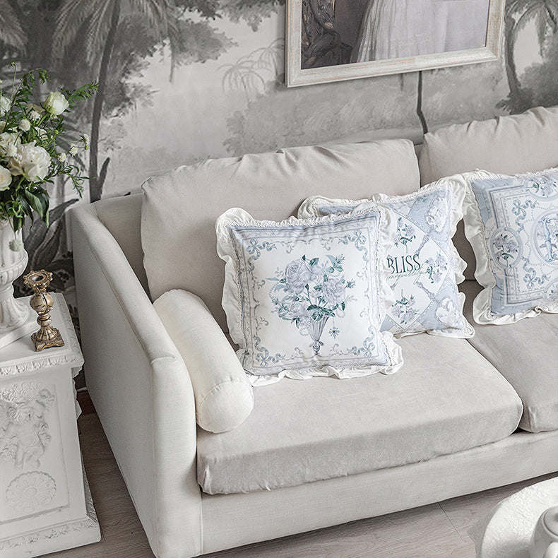 4design crystal blue cushion