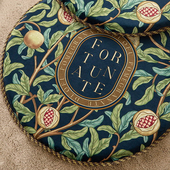 american retro pomegranate round cushion