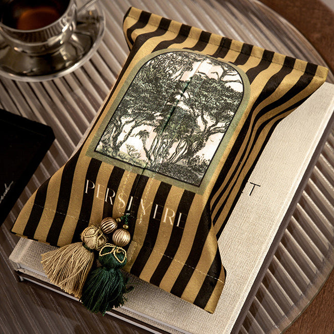 2design green persevere logo tissue case