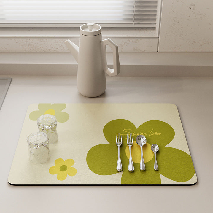 2design water absorption sink mat