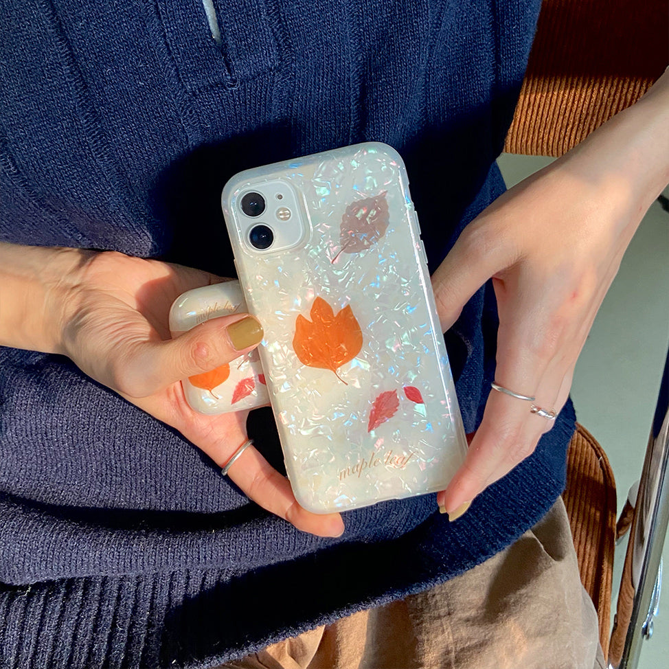autumn glitter iPhonecase