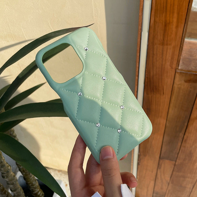 4color quilting stone iPhonecase