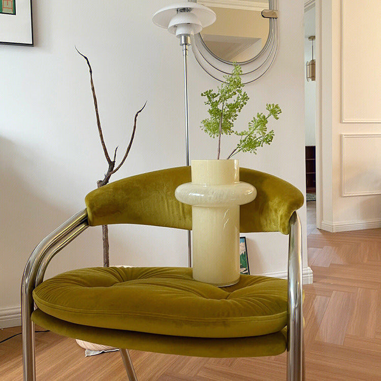 natural beige cylinder vase