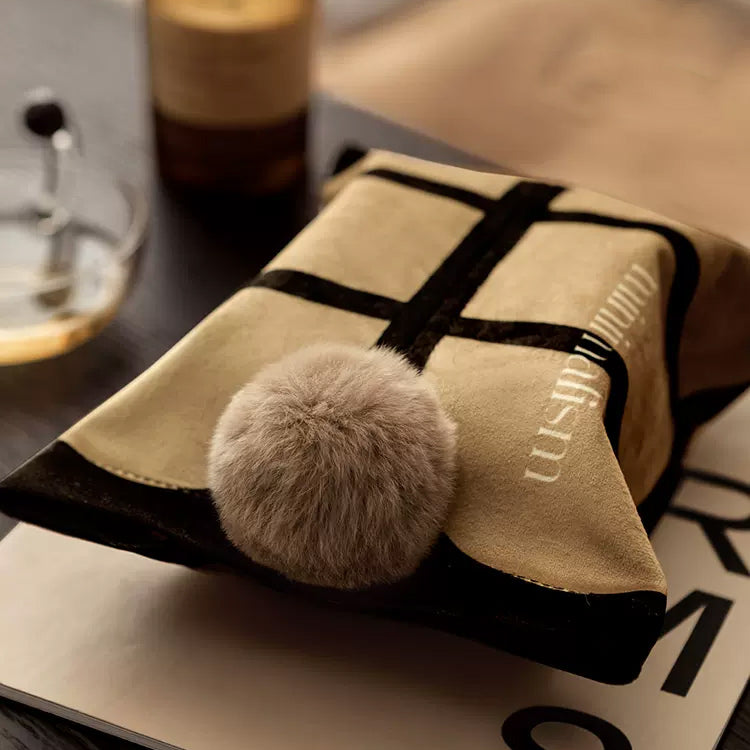 minimalism retro tissue case