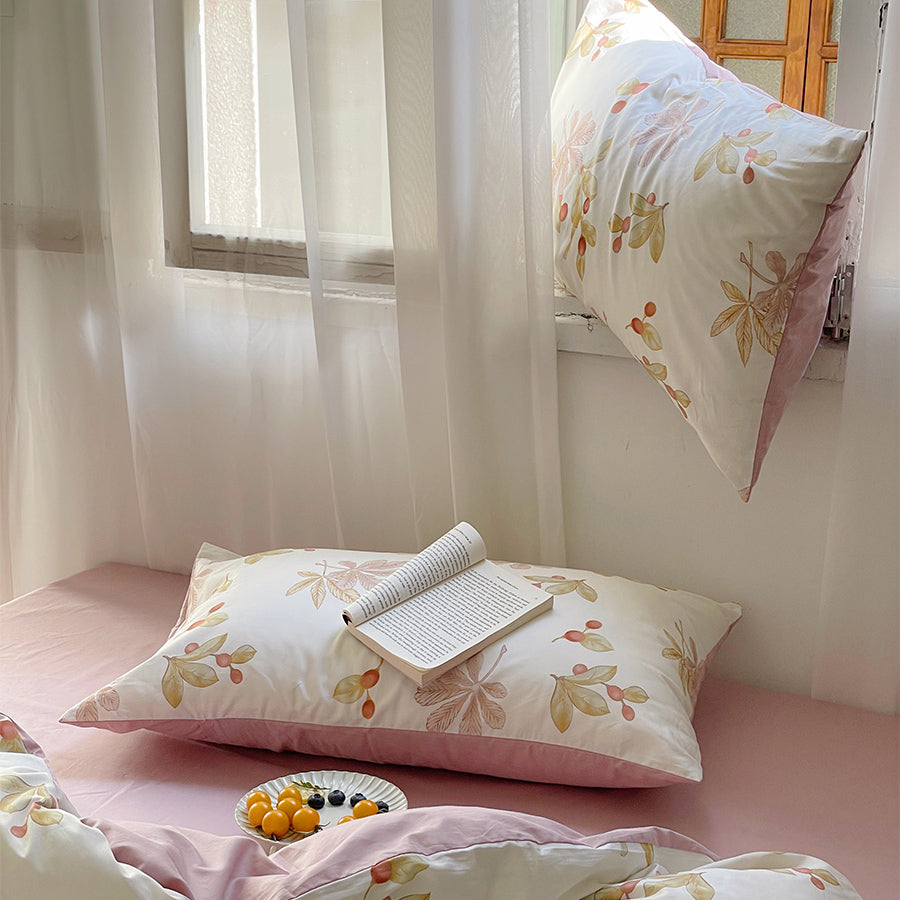 botanical retro bedlinen set