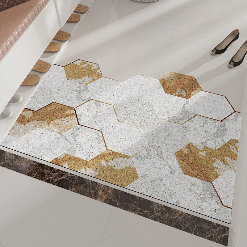 4design hexagon doormat