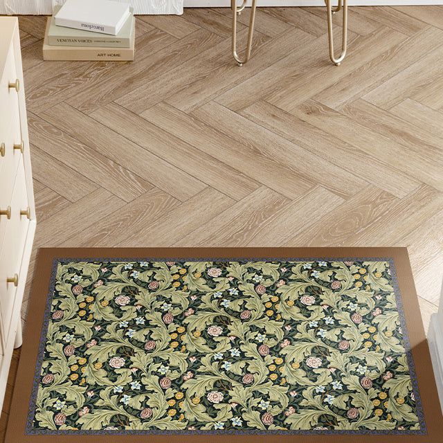 2design vintage deer door mat