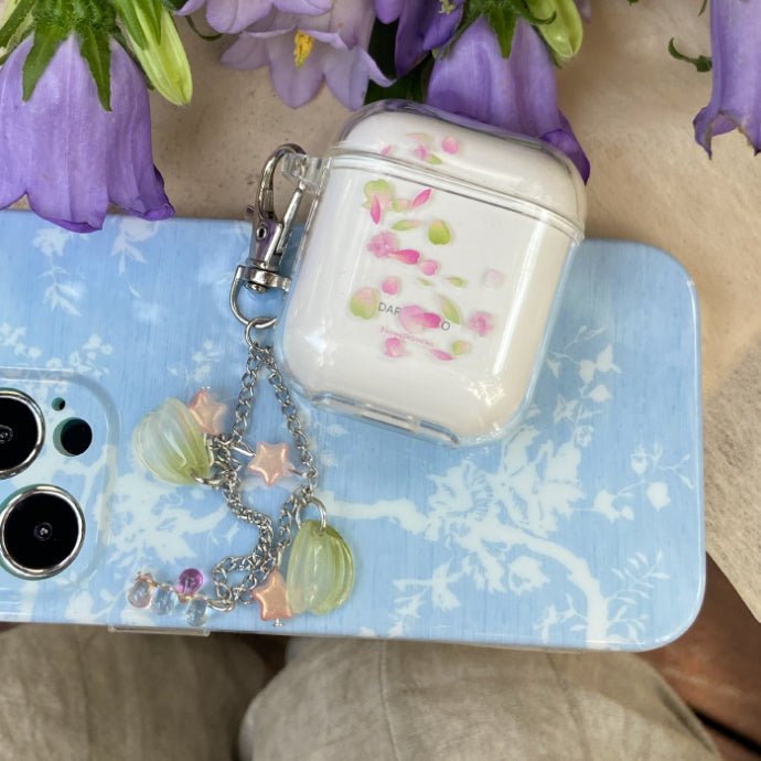 flower drop Airpods case