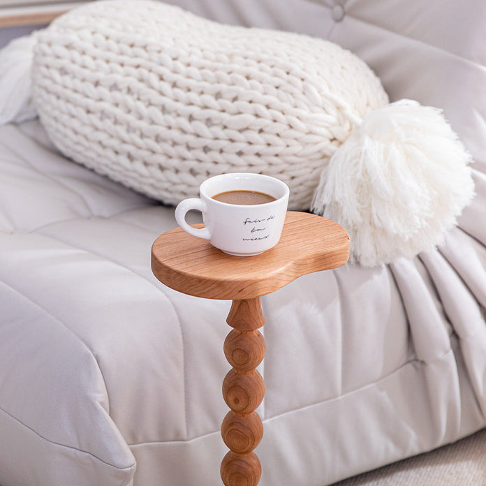 4color high wood side table