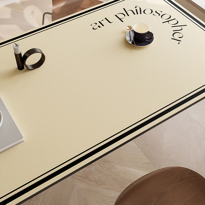 2design art philosophy square table mat