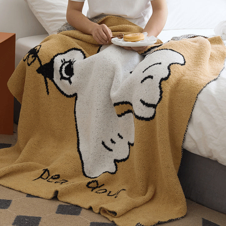 6design knit blanket